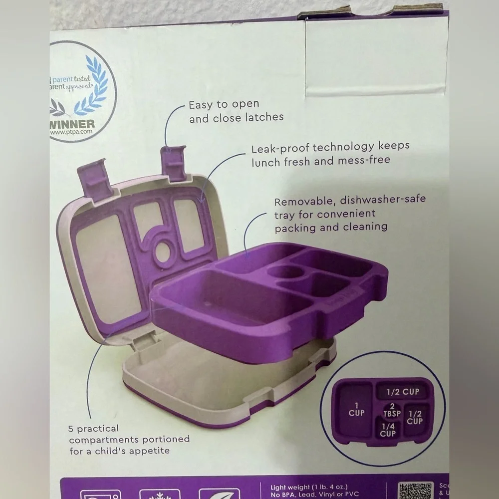 Bentgo Kids‎ Purple Lunch Box